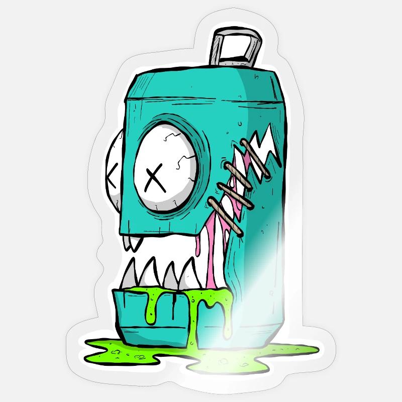 Sticker Größe S (10 x 10 cm) - 