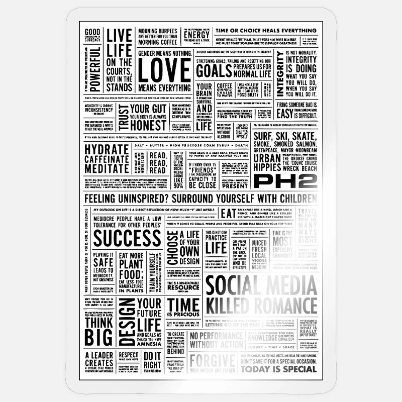 Sticker size S (10 x 10 cm) - 