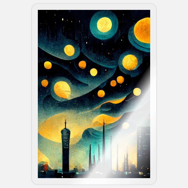 Sticker Größe S (10 x 10 cm) - 
