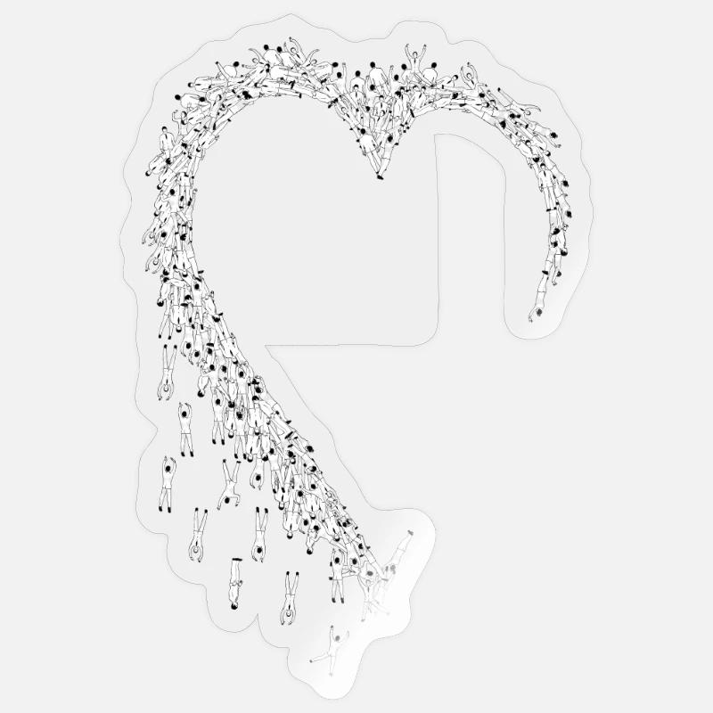 Sticker Größe S (10 x 10 cm) - 