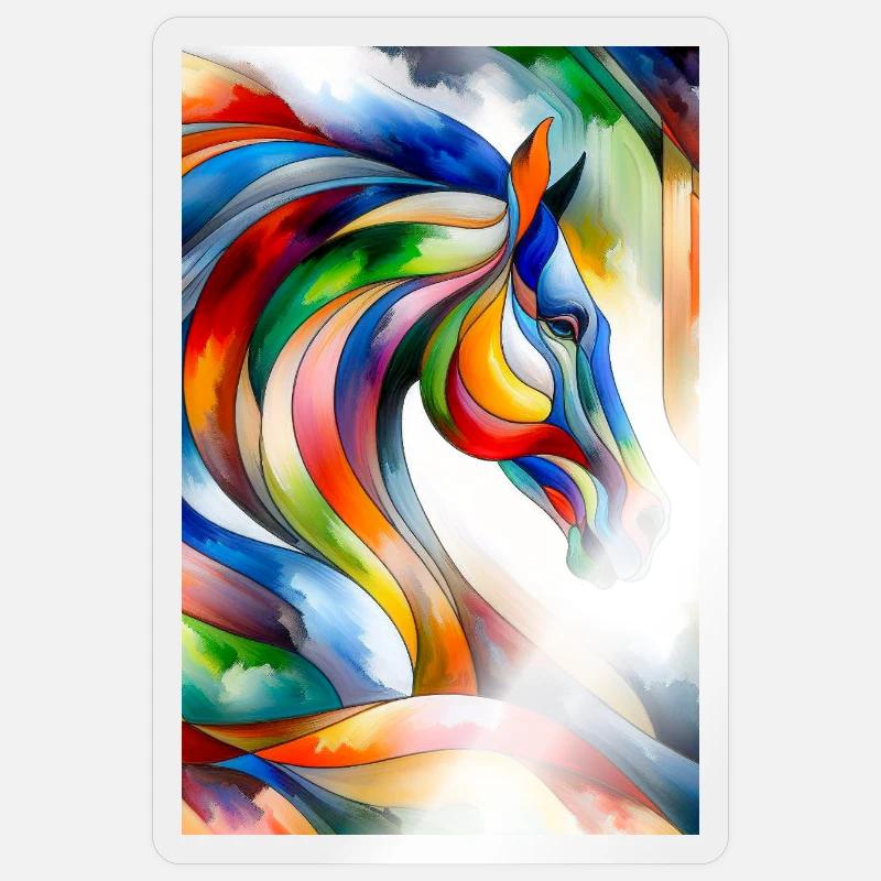 Sticker Größe S (10 x 10 cm) - 