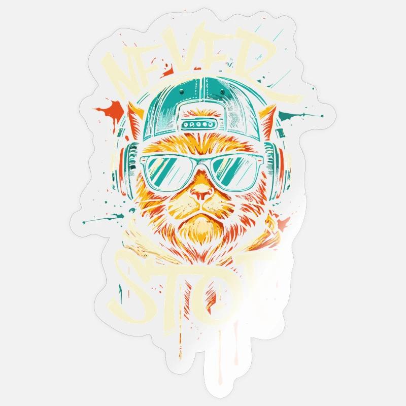 Sticker taille S (10 x 10 cm) -