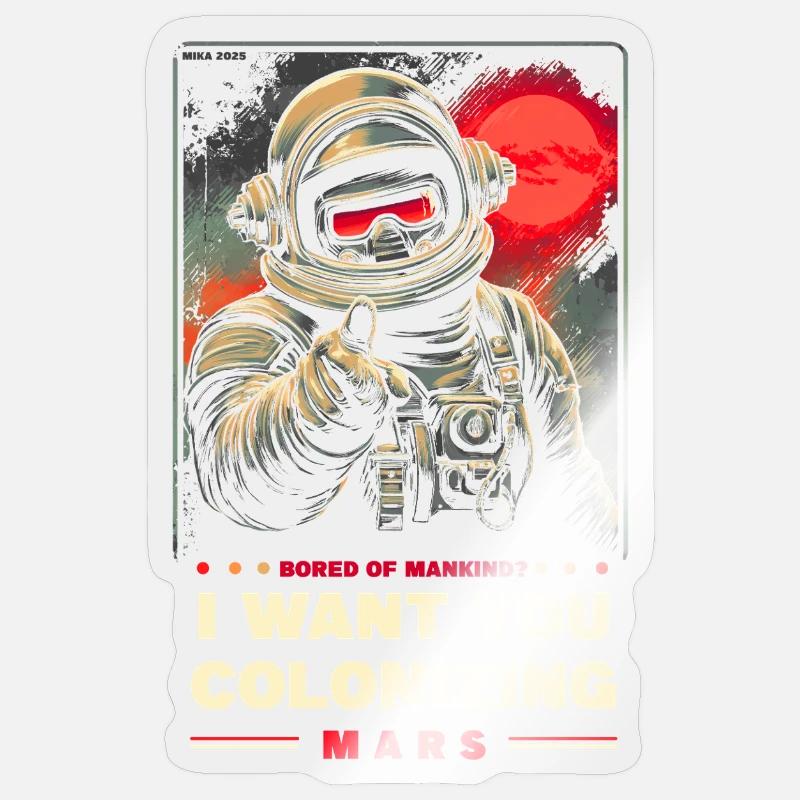 Sticker Größe S (10 x 10 cm) - 
