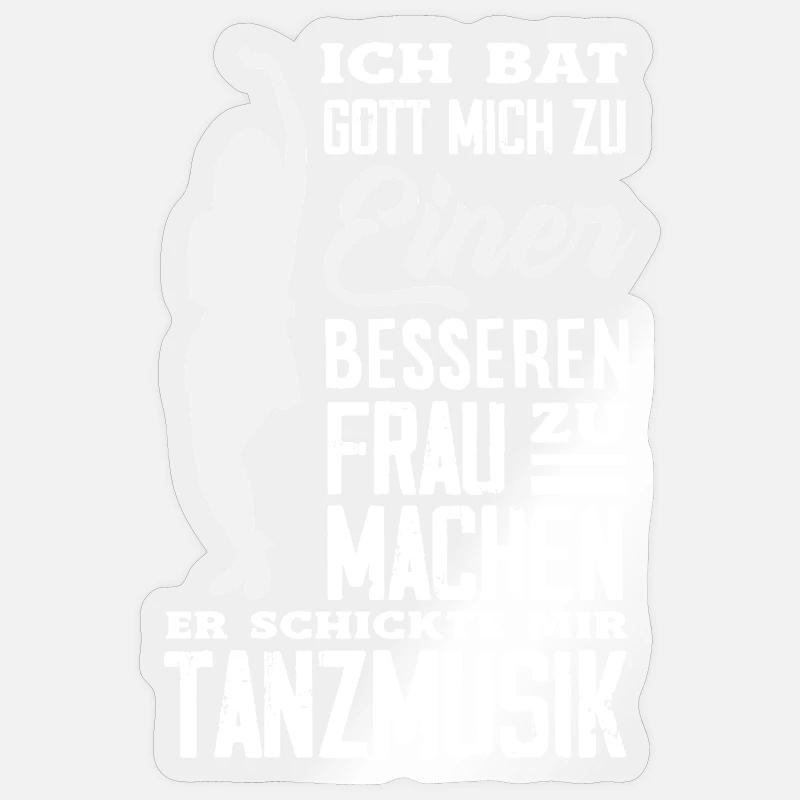 Danser Sticker taille S (10 x 10 cm)