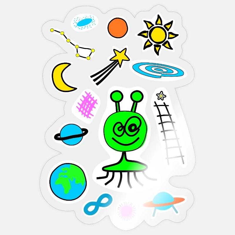 Sticker taille S (10 x 10 cm) - 