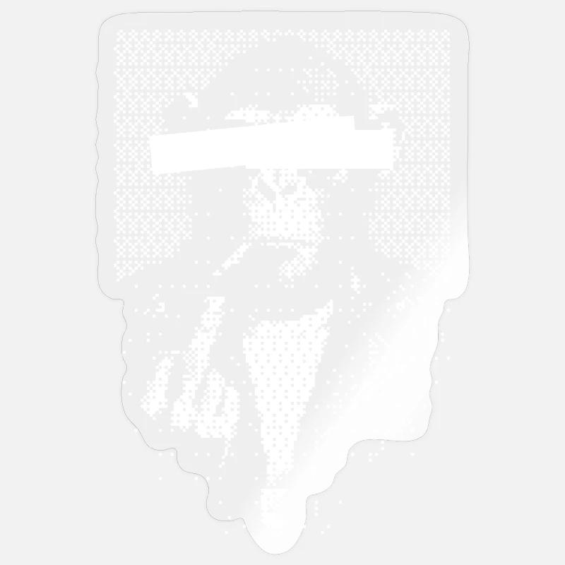Sticker Größe S (10 x 10 cm) - 