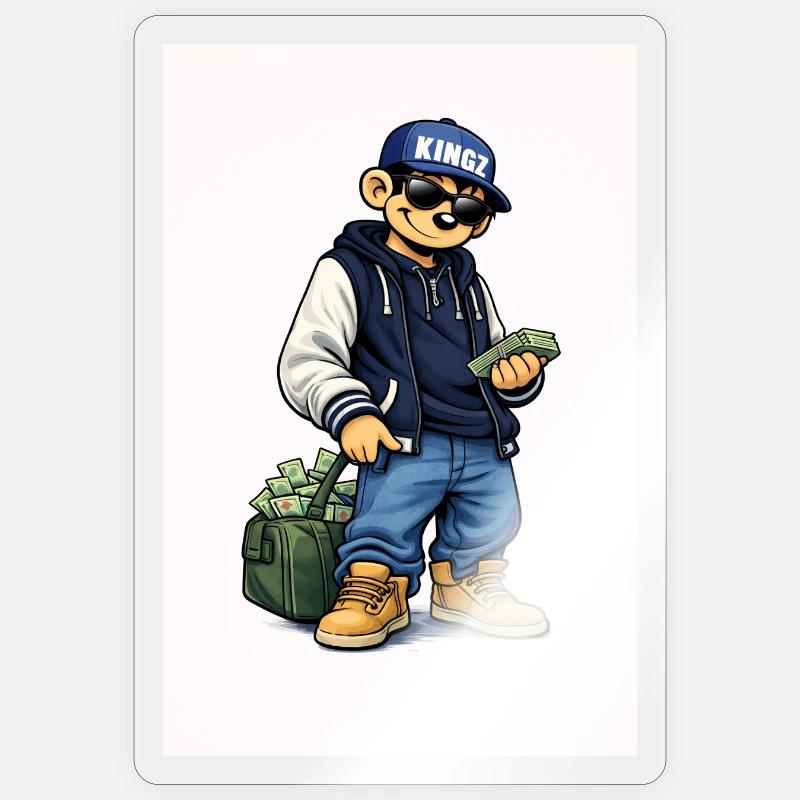Sticker Größe S (10 x 10 cm) - 