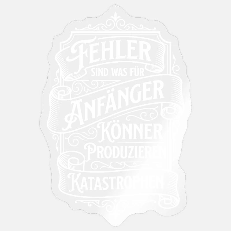 Sticker Größe S (10 x 10 cm) -