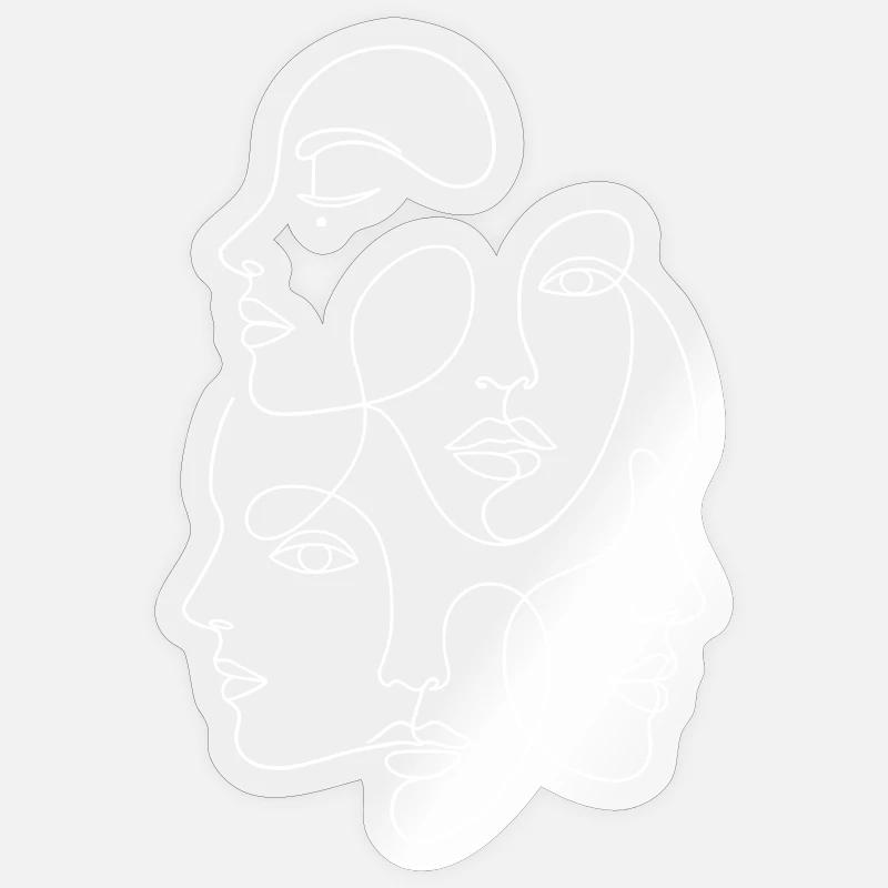 Sticker size S (10 x 10 cm) - 