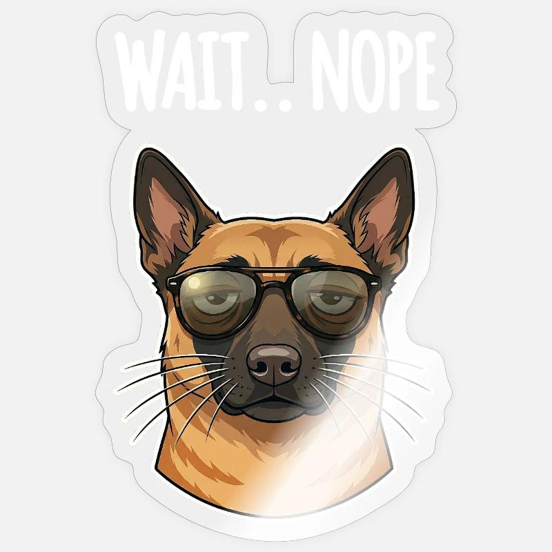 Sticker Größe S (10 x 10 cm) - 