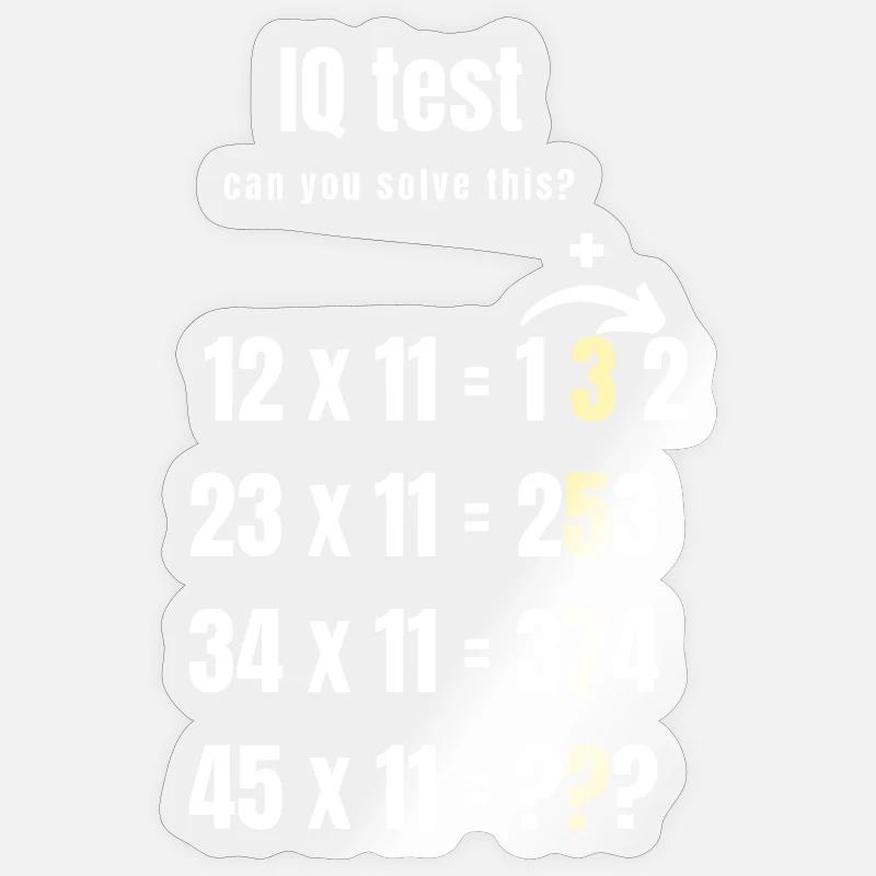 Sticker Größe S (10 x 10 cm) - 