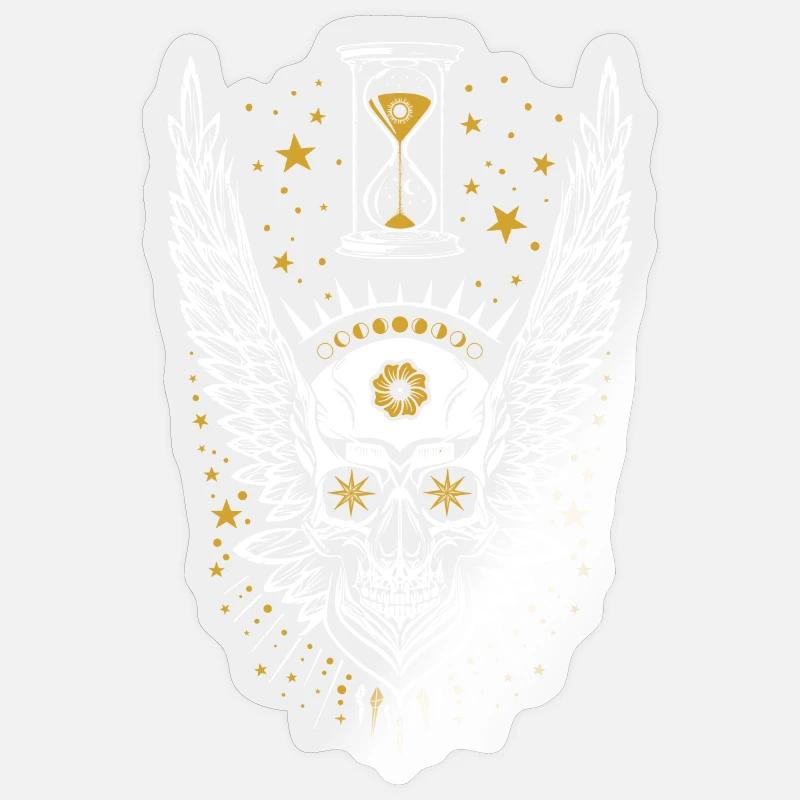 Morpheus - Sticker Größe S (10 x 10 cm) - Transparent glänzend