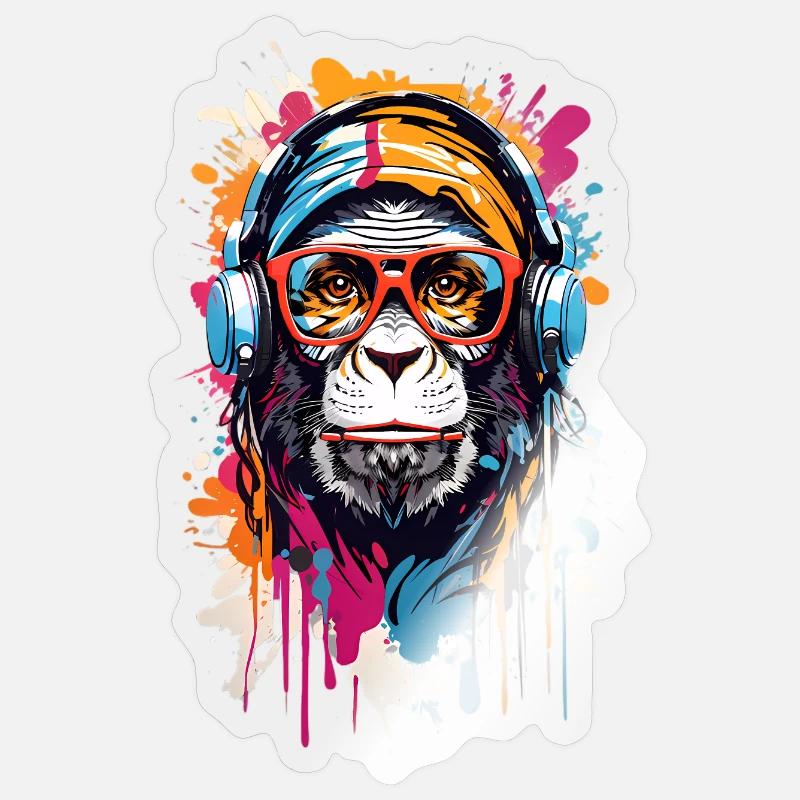 Sticker Größe S (10 x 10 cm) - 