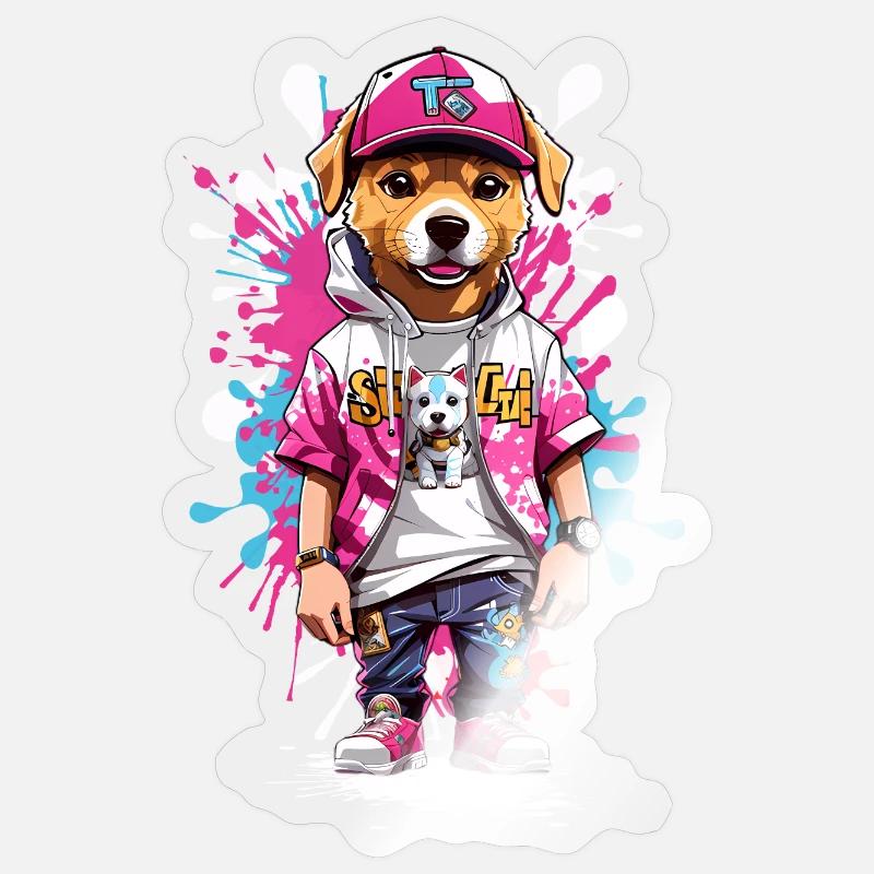 Sticker Größe S (10 x 10 cm) - 