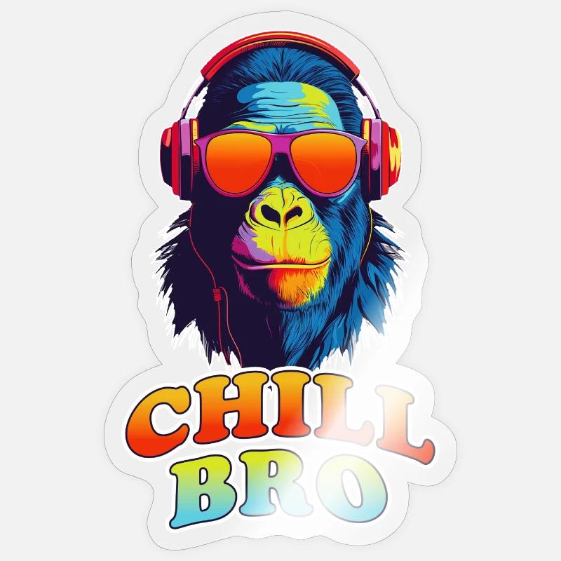 Sticker taille S (10 x 10 cm) - 