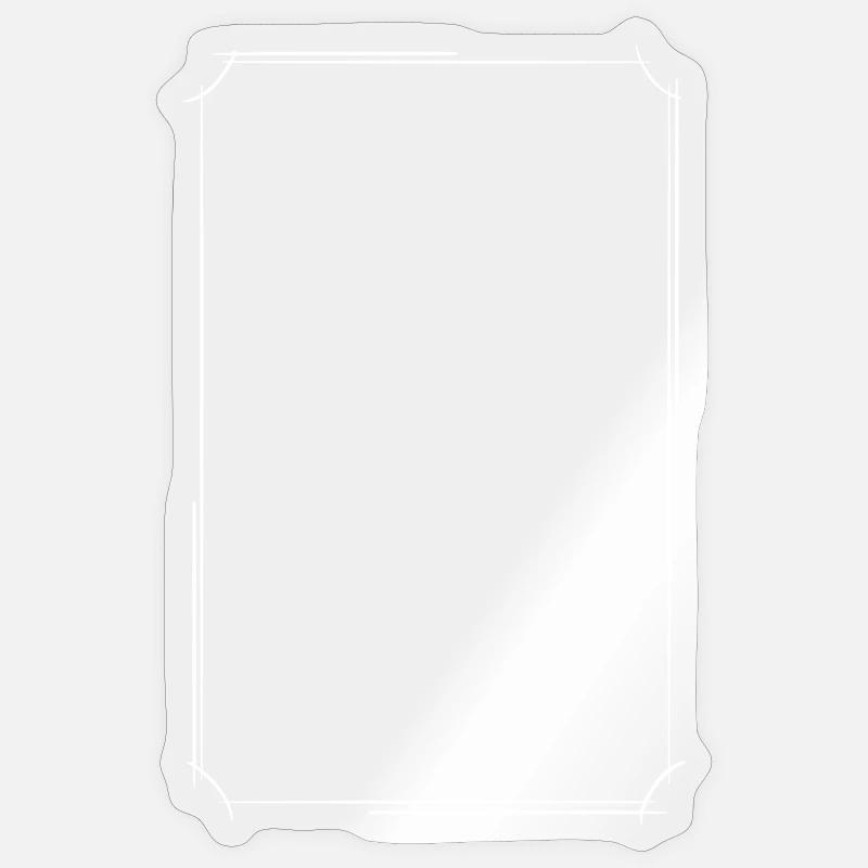 Decorative frame. Book / Gothic / Vampire Style. Sticker size S (10 x 10 cm)