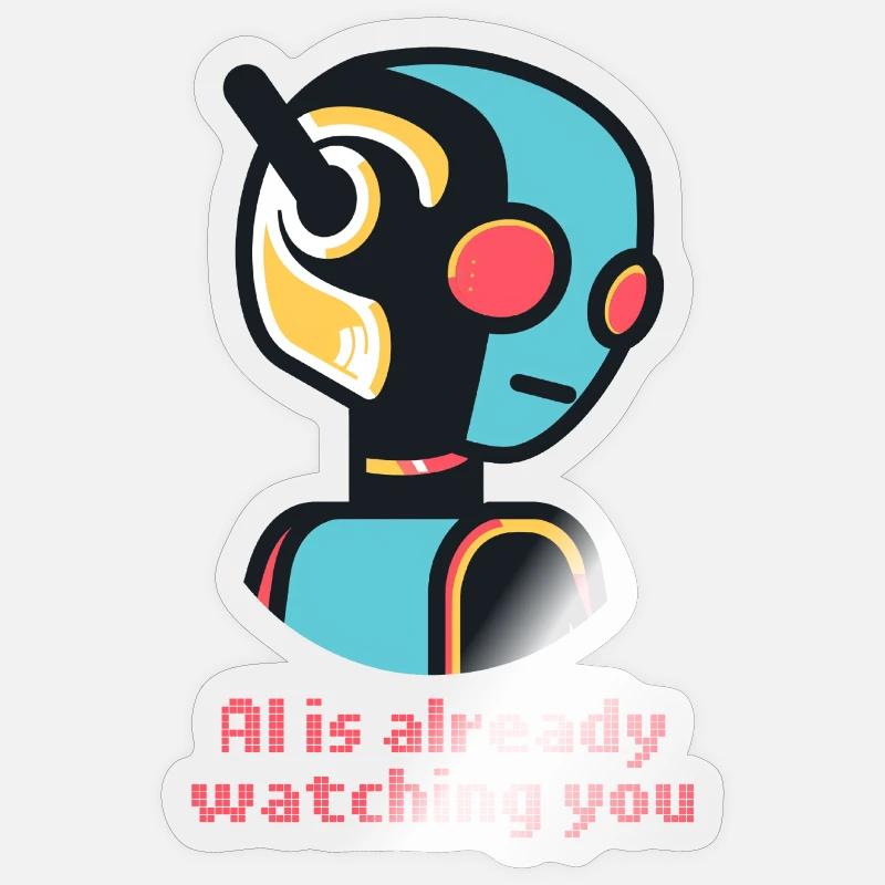 Sticker taille S (10 x 10 cm) - 