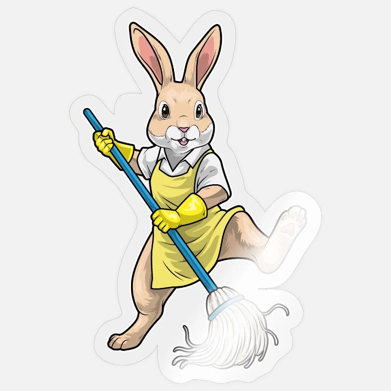 Hare Sticker size S (10 x 10 cm)