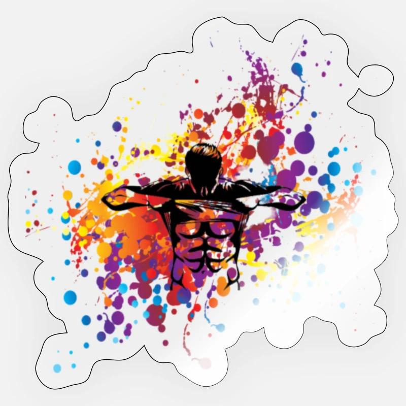 Sticker taille S (10 x 10 cm) - 