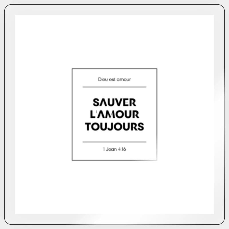 Sticker taille S (10 x 10 cm) - 