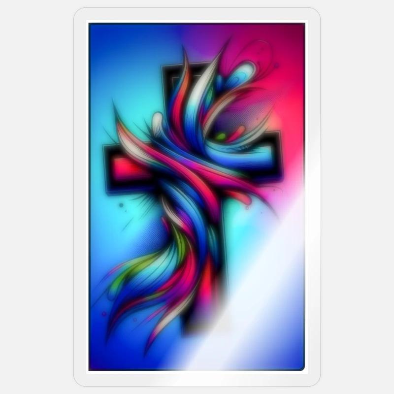 Sticker Größe S (10 x 10 cm) - 