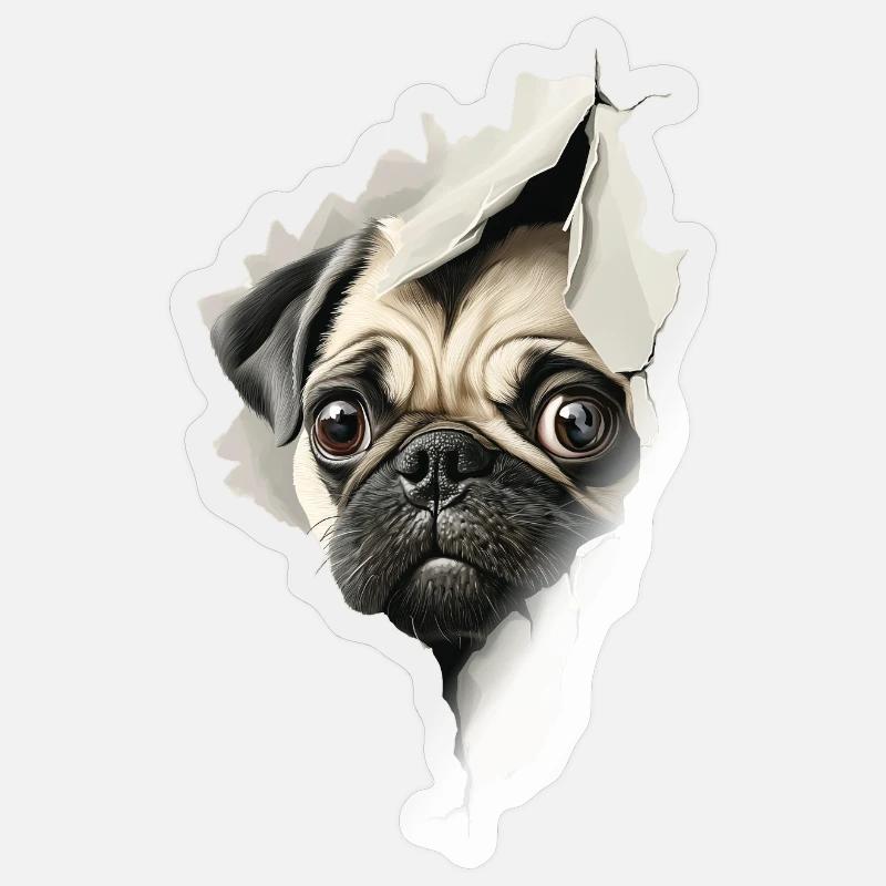 Sticker taille S (10 x 10 cm) - 