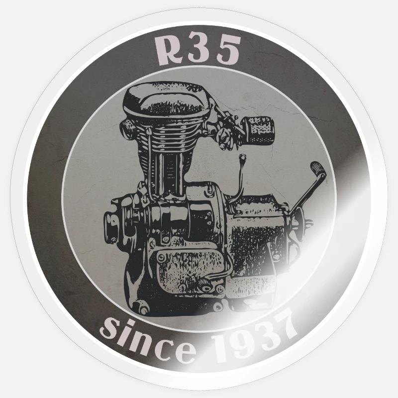 Sticker Größe S (10 x 10 cm) - 