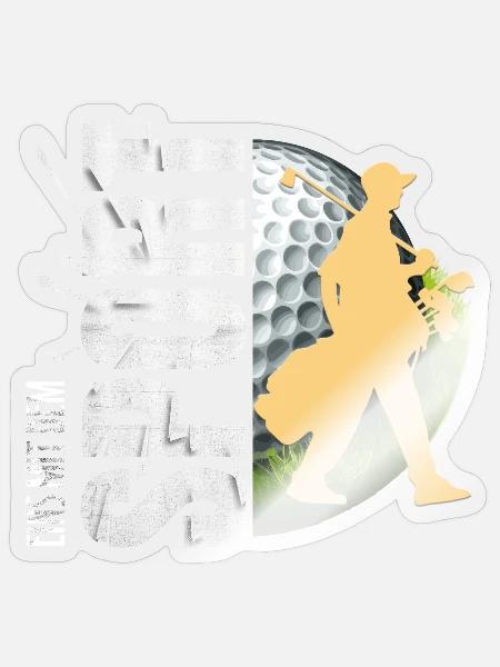 Eins mit dem Sport - Sticker Größe S (10 x 10 cm) - Transparent glänzend