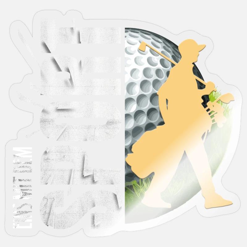 Eins mit dem Sport - Sticker Größe S (10 x 10 cm) - Transparent glänzend