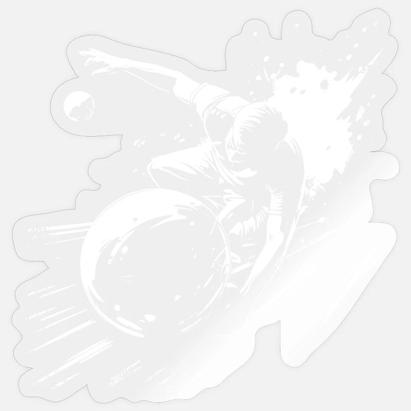 Bowling Graphics Sticker size S (10 x 10 cm)