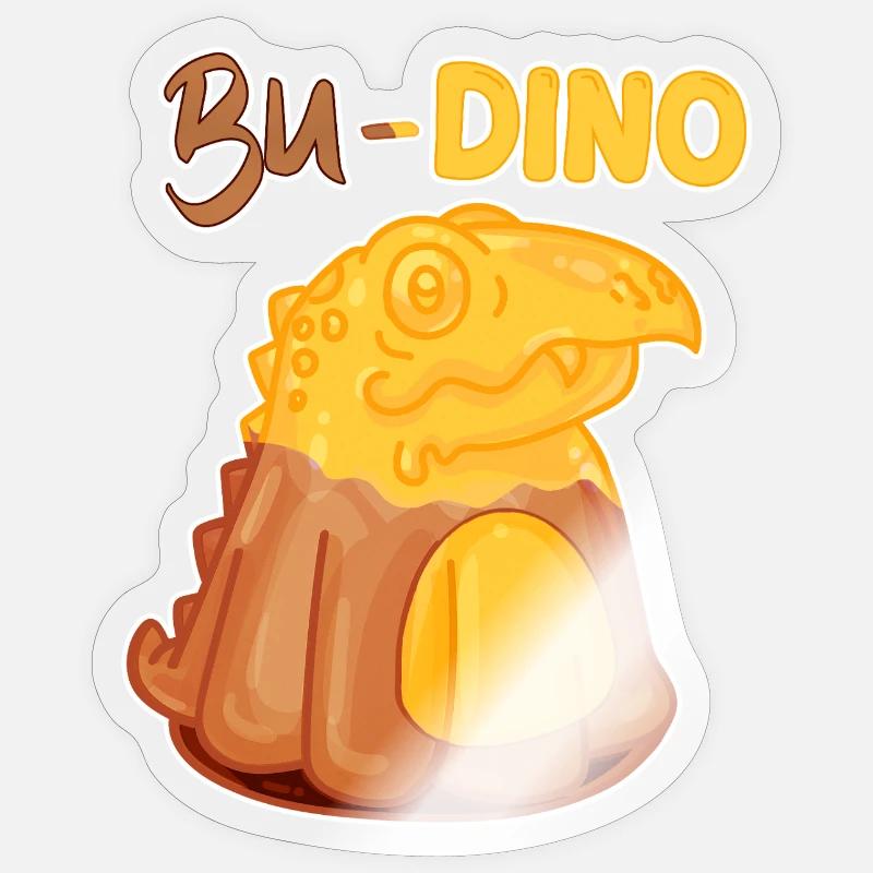 Pudding Sticker size S (10 x 10 cm)