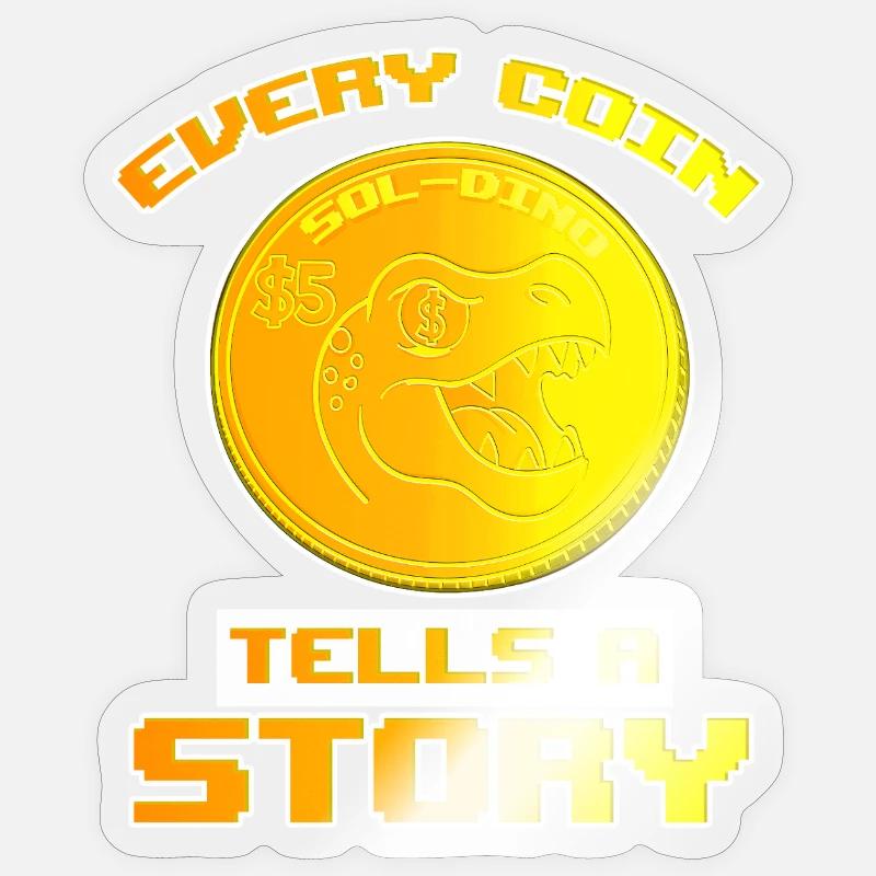 Cent Sticker size S (10 x 10 cm)