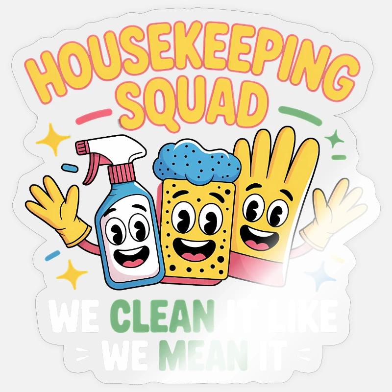 Sticker taille S (10 x 10 cm) - 