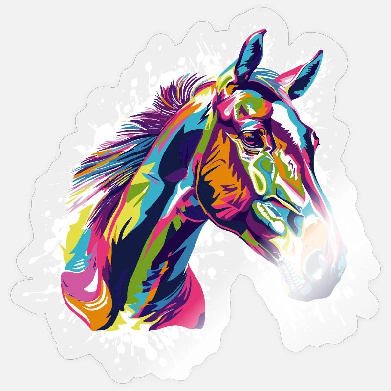 Sticker Größe S (10 x 10 cm) - 