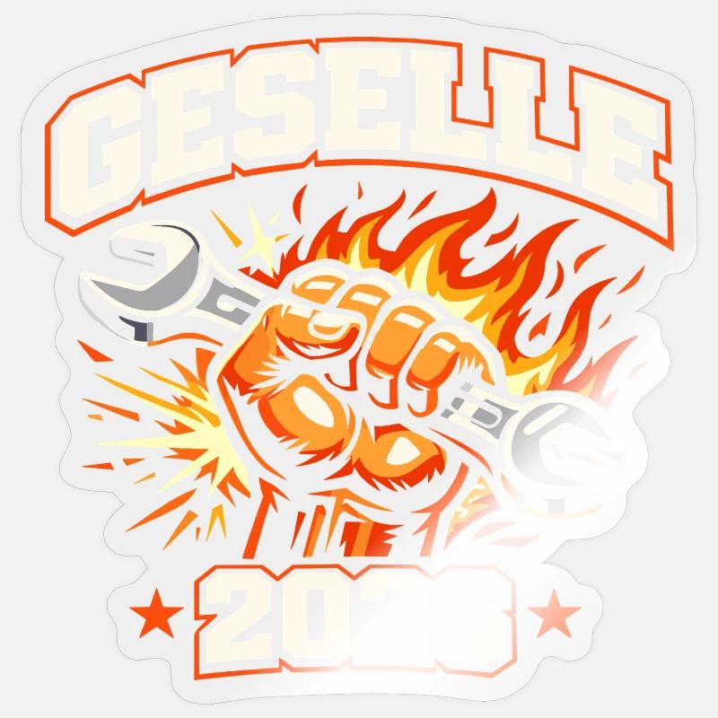 Sticker size S (10 x 10 cm) - 
