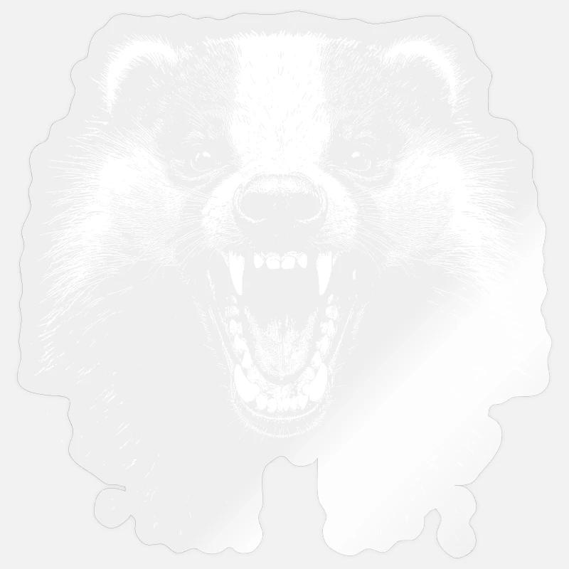 Badger Sticker size S (10 x 10 cm)