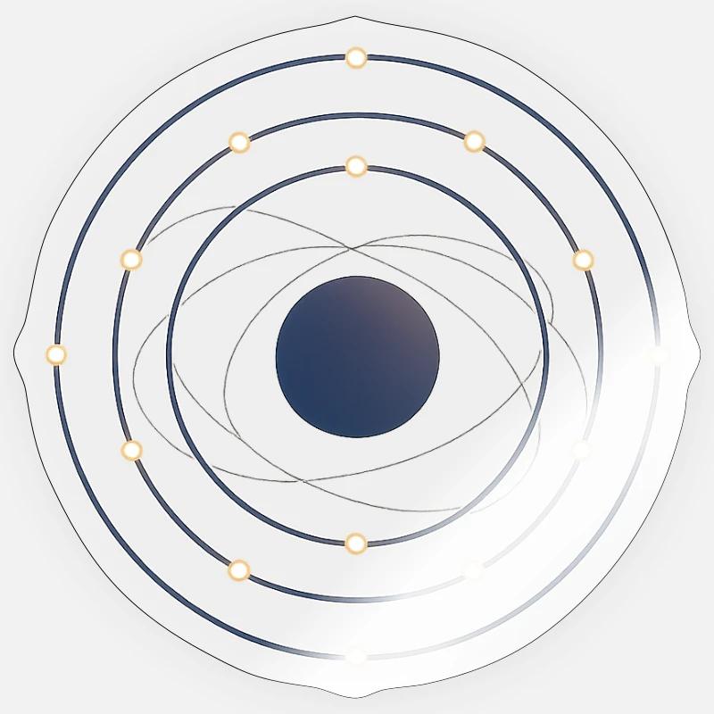 Écoulement de la couche d’électrons - Science in Motion Sticker taille S (10 x 10 cm)