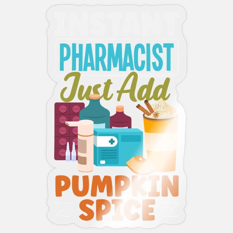 Pharmacist Pharmaceutical Technical Sticker size S (10 x 10 cm)