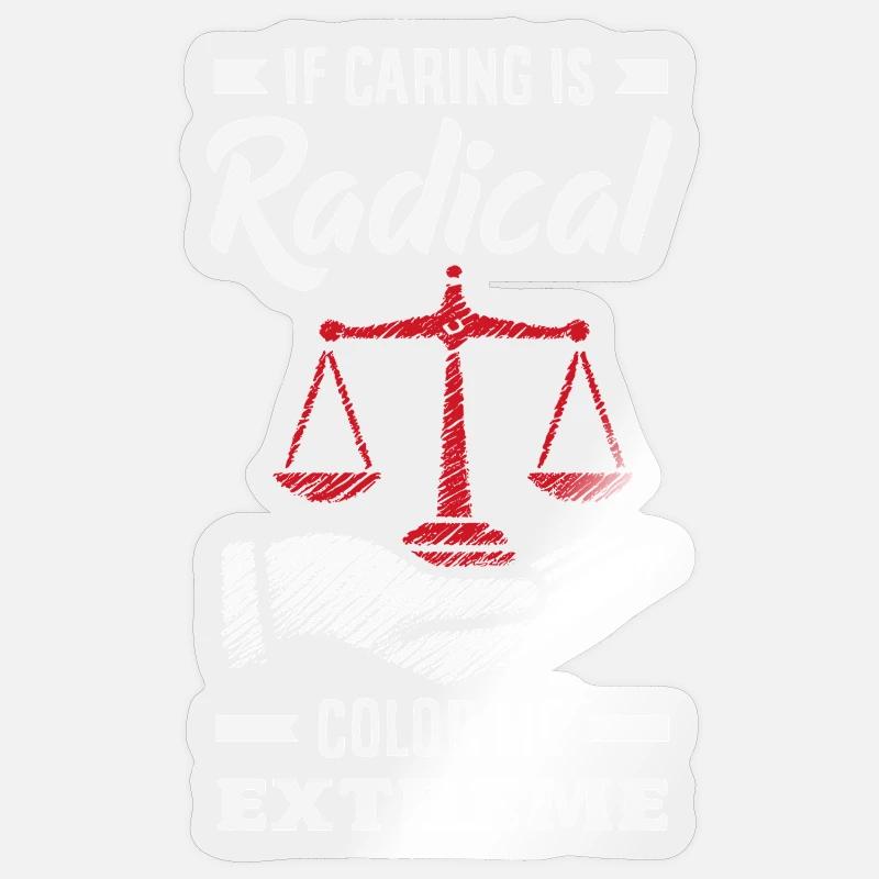 radicalized by fundamental Sticker size S (10 x 10 cm)