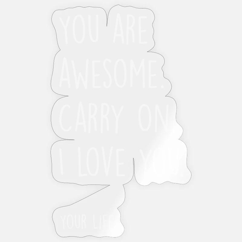 Sticker Größe S (10 x 10 cm) - 