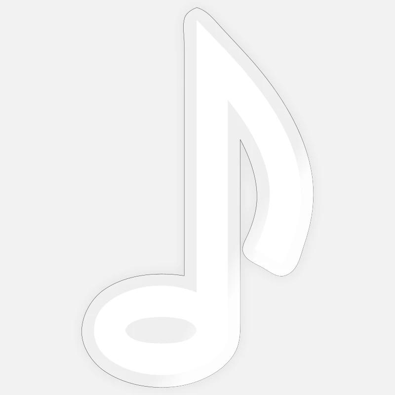 Note Icon Sticker size S (10 x 10 cm)