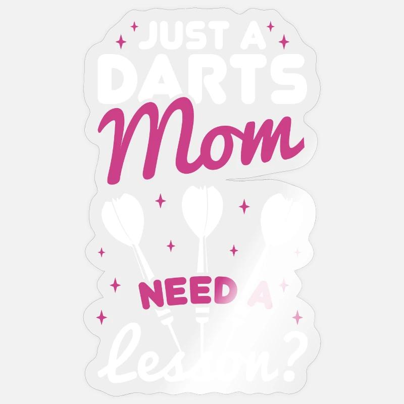 Darter Mutter - Brauchst Du eine Lektion Sticker Größe S (10 x 10 cm)