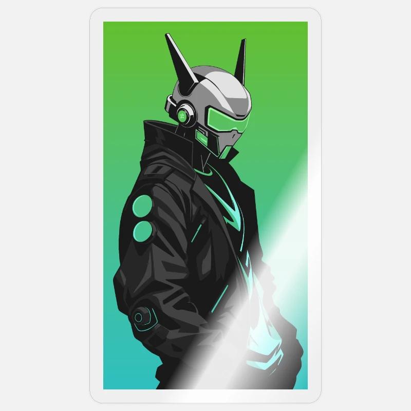 Mod.ed 1: ED.6 Gradient Sticker size S (10 x 10 cm)