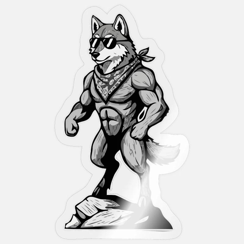 Sticker Größe S (10 x 10 cm) - 