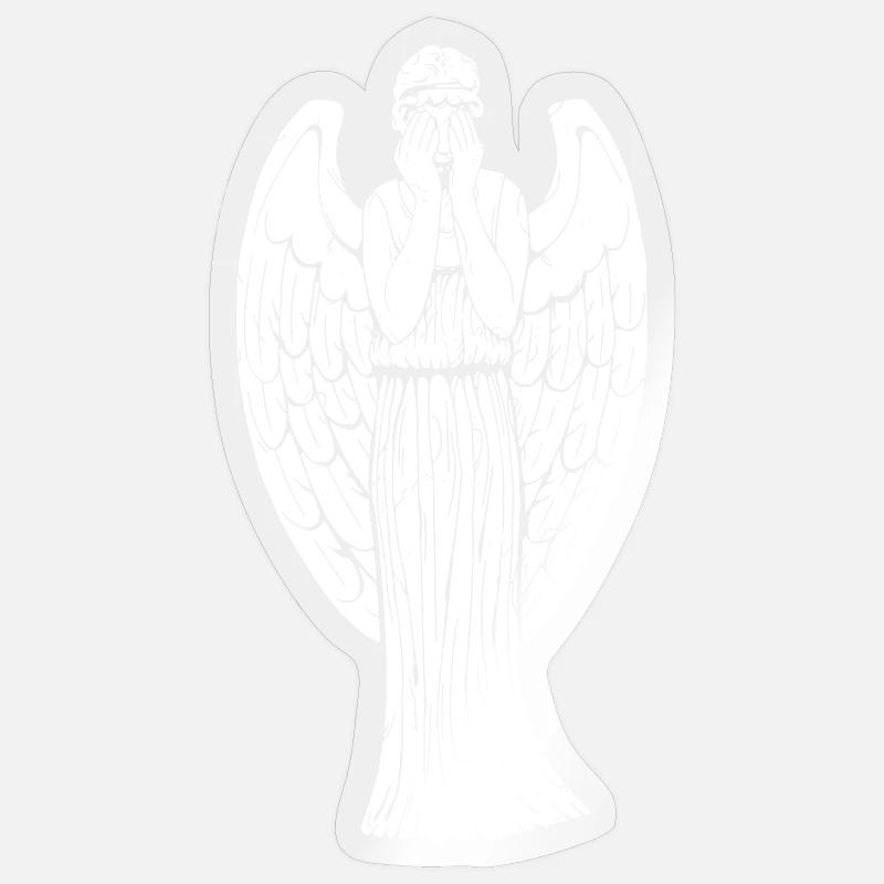 Don't Blink - Sticker size S (10 x 10 cm) - transparent glossy