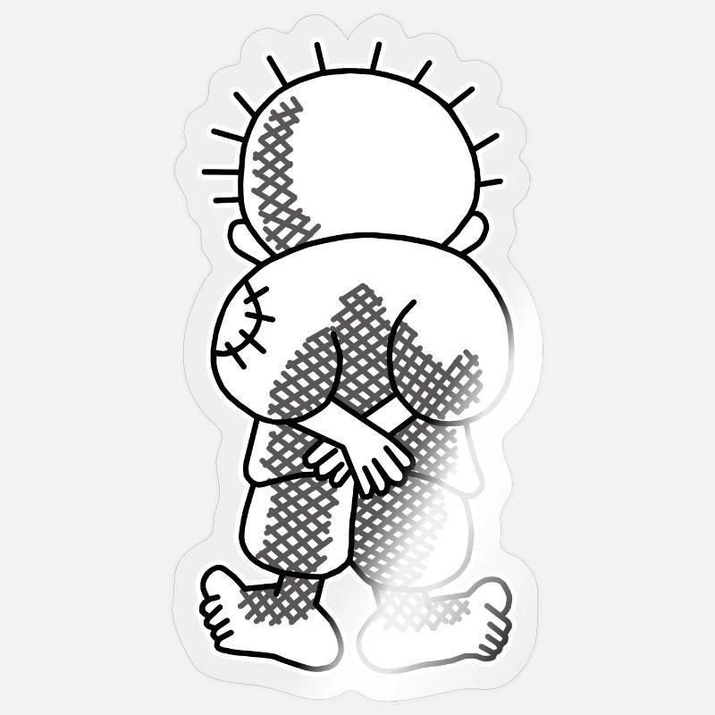 Sticker taille S (10 x 10 cm) - 