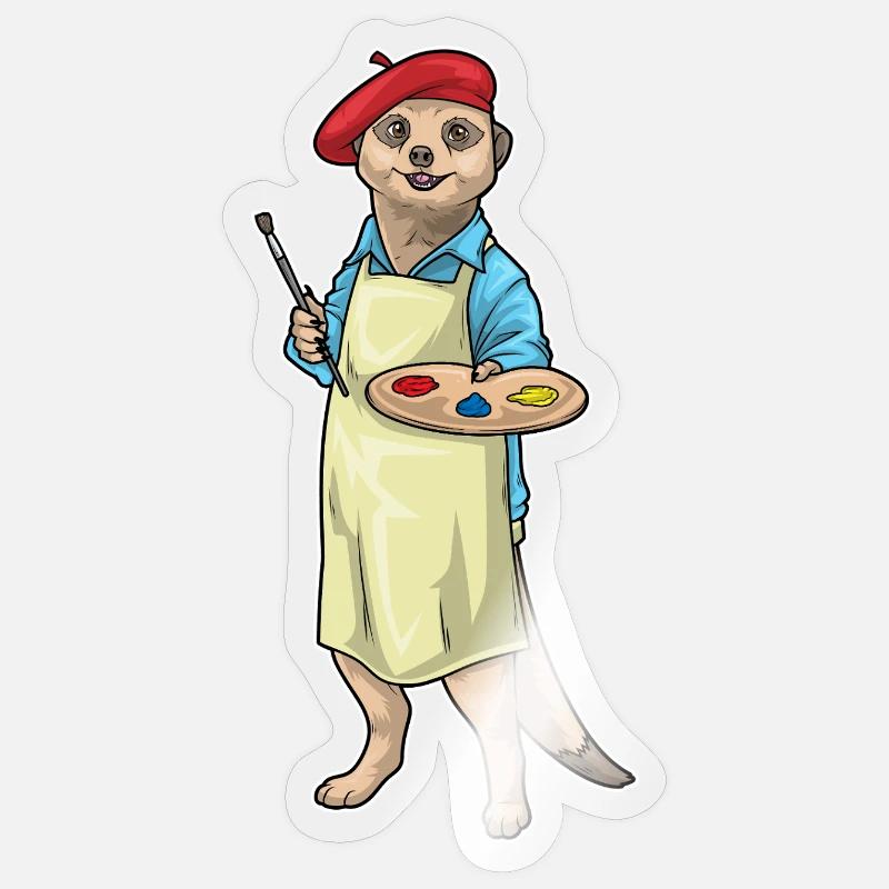 Sticker taille S (10 x 10 cm) - 