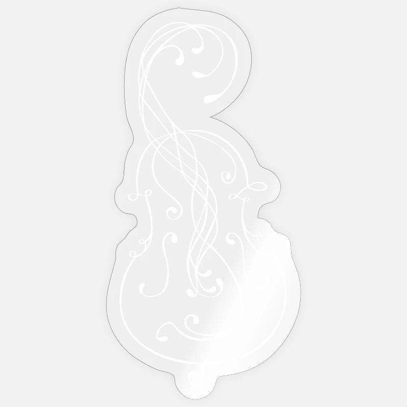Cello Sticker size S (10 x 10 cm)