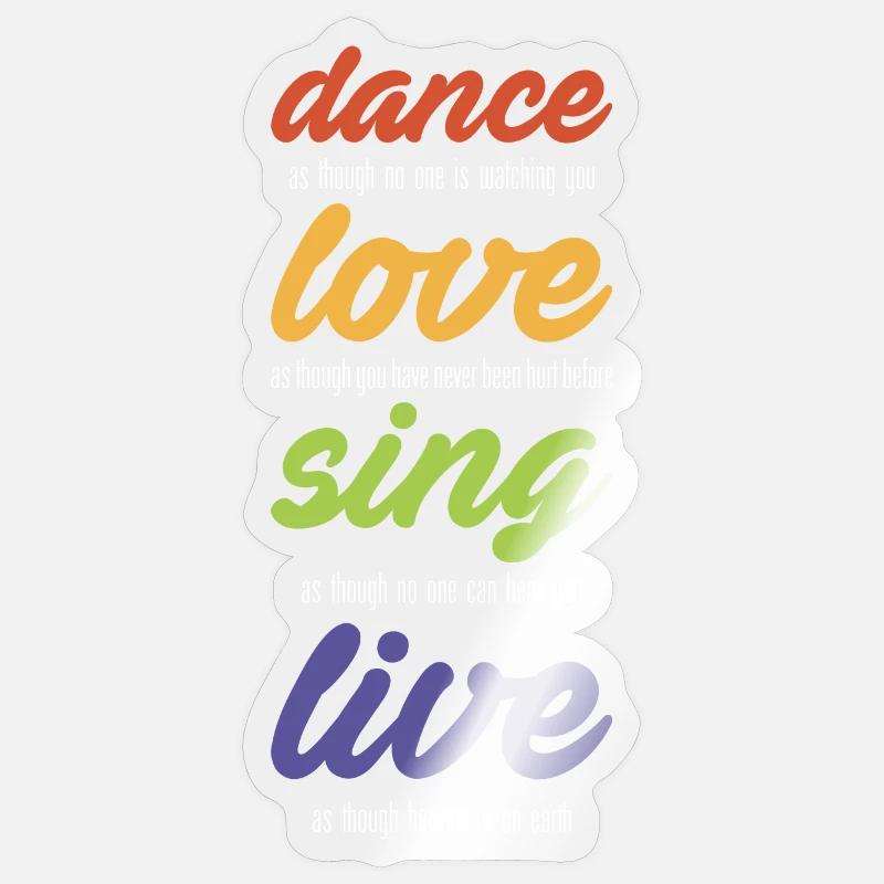 Sticker size S (10 x 10 cm) - 