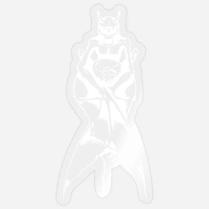 Dévoreur de monde – Le monde dans ses griffes Sticker taille S (10 x 10 cm)